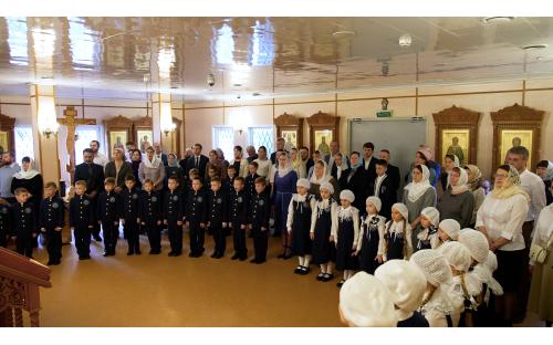 6 ноября 2025 года в Православной гимназии «Восход» состоялся День гимназиста с тожественным принятием присяги image 6