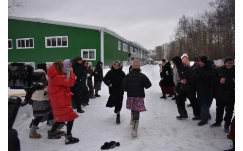 На Подворье прошли молодёжные масленичные гуляния image 12