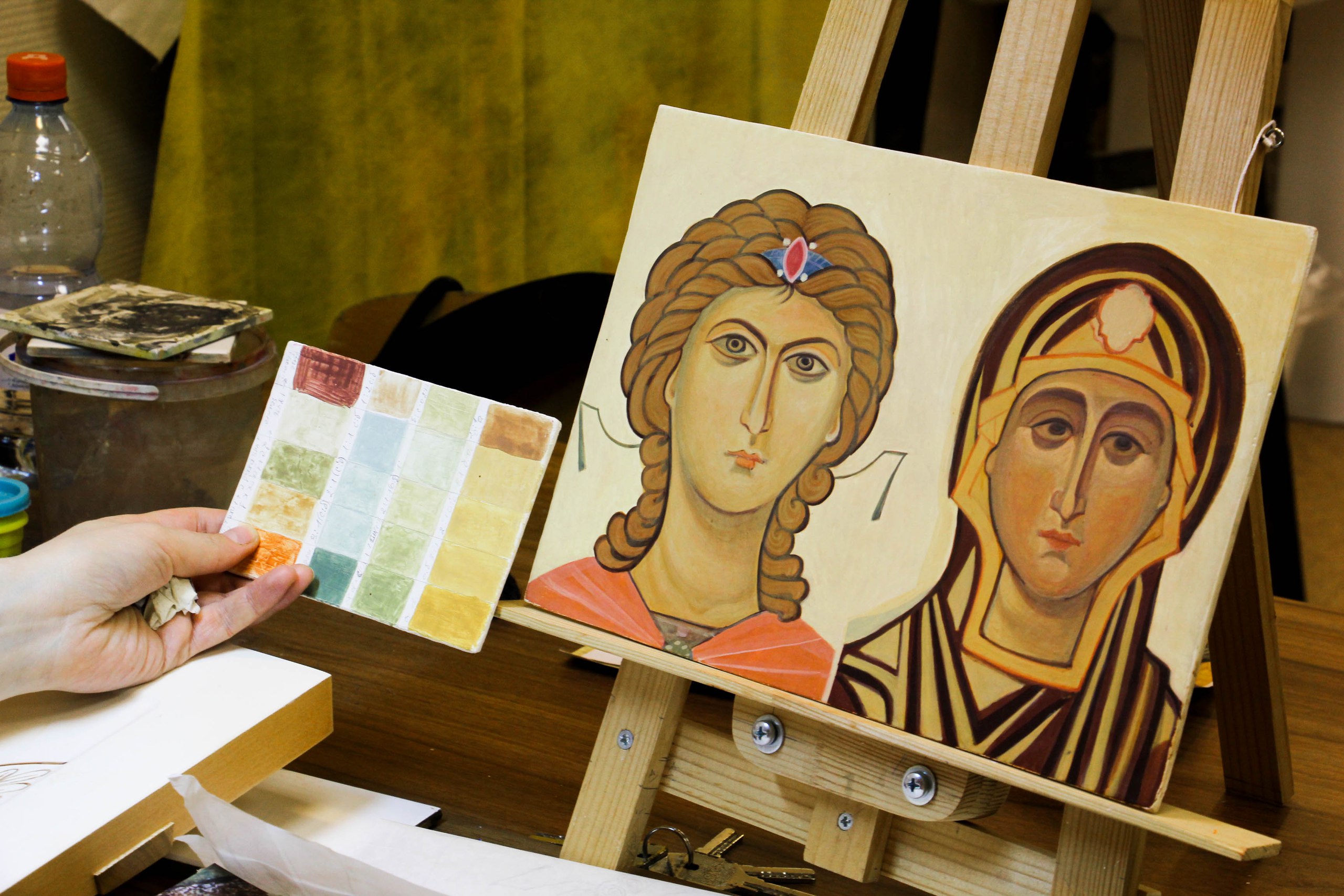 Где учат рисовать иконы