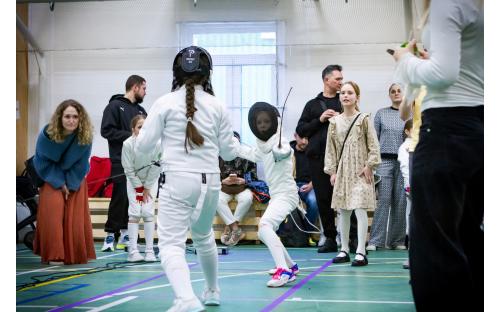 В спортивном комплексе «Восход» состоялся традиционный детско-юношеский турнир по фехтованию «Серебряная шпага» image 18